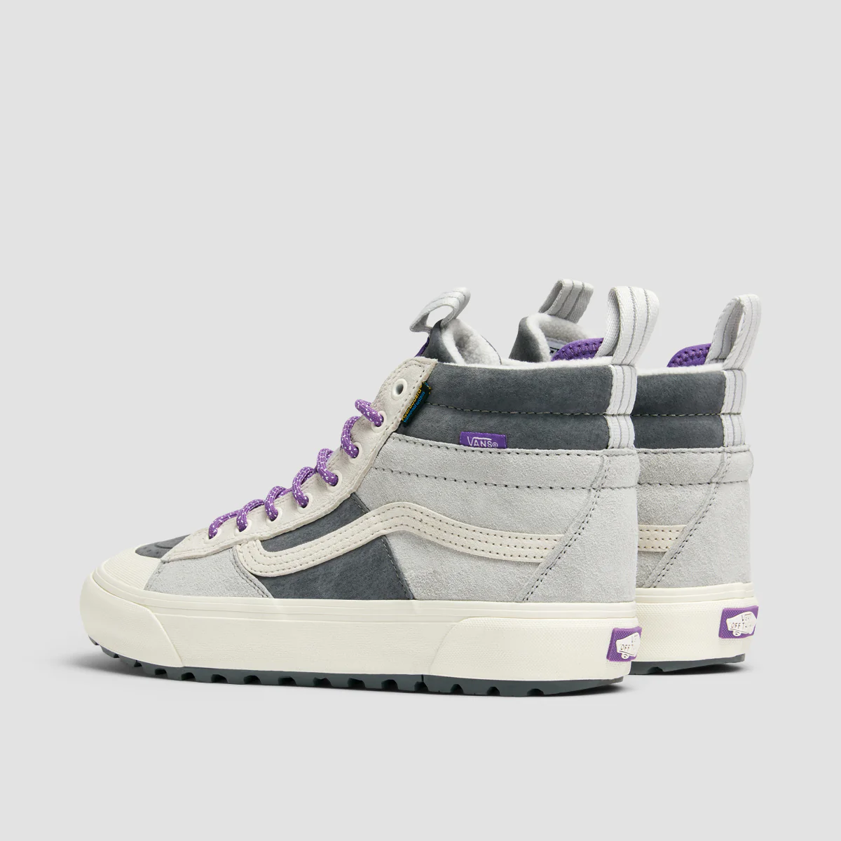 Vans Sk8-Hi MTE-2 High Top Shoes - Grey Dawn - Image 3
