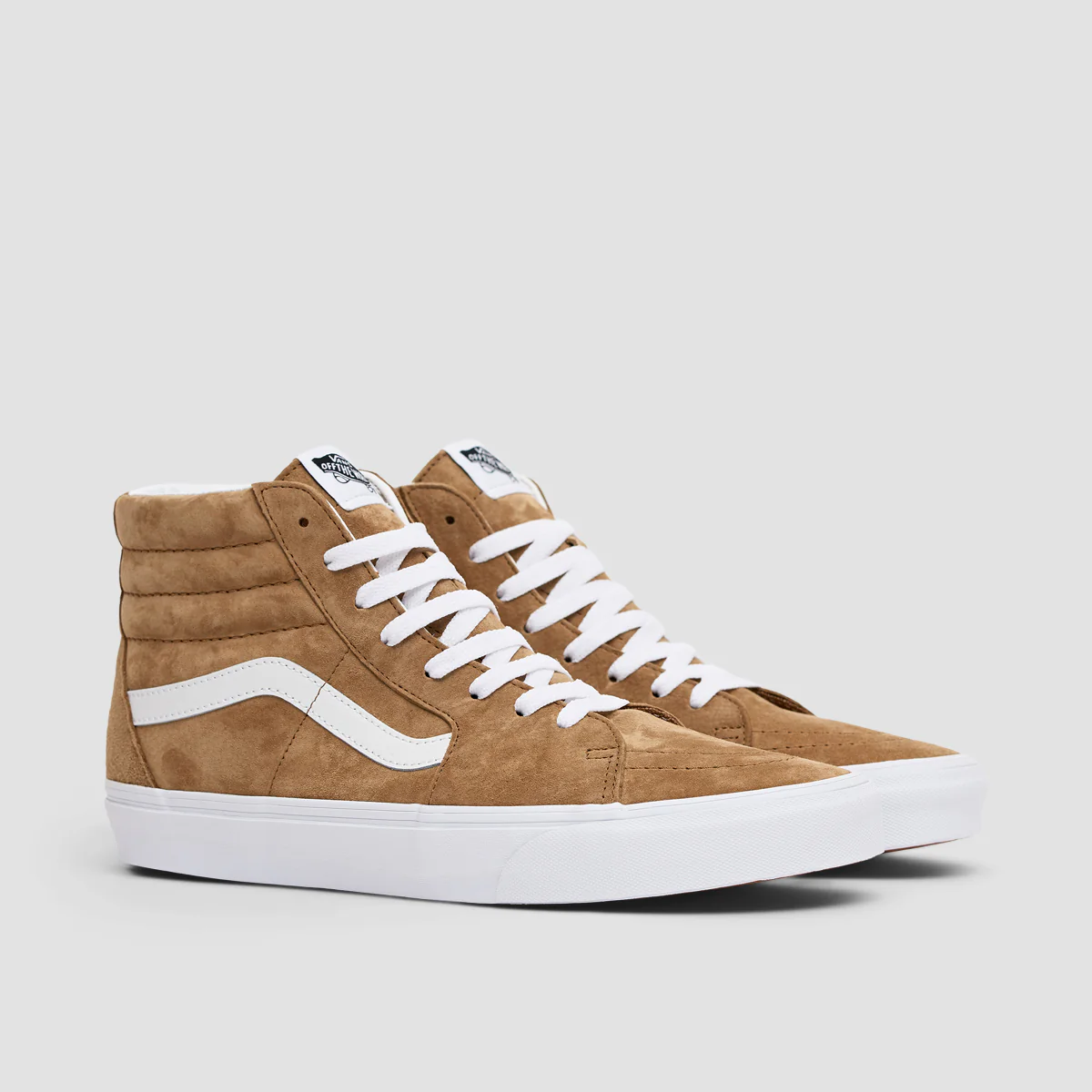 Vans SK8-Hi Shoes - Pig Suede Tobacco Brown - Image 2