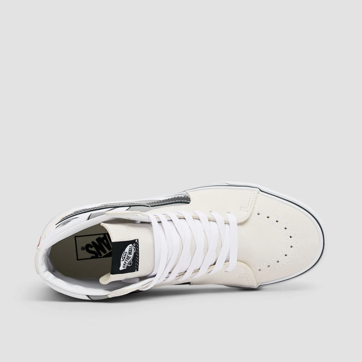 Vans SK8-Hi Shoes - Reflective Flame True White - Image 4