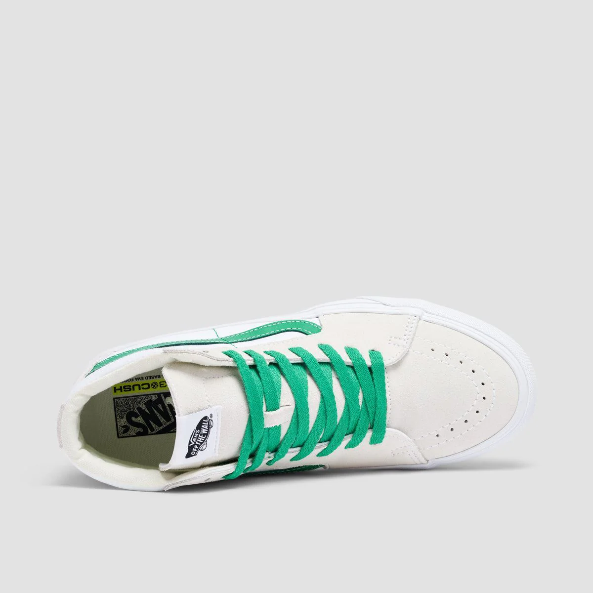 Vans SK8-Hi VR3 High Top Shoes - POP Green/True White - Image 4