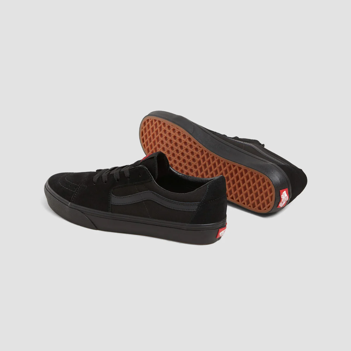 Vans Sk8-Low Shoes - Black/Black - Image 2
