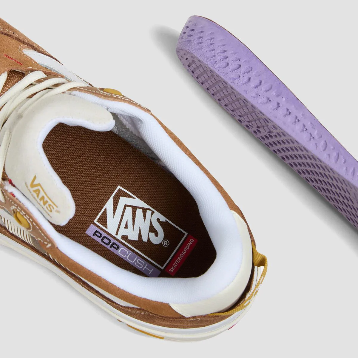 Vans Skate 2 Wayvee Shoes - Brown - Image 3