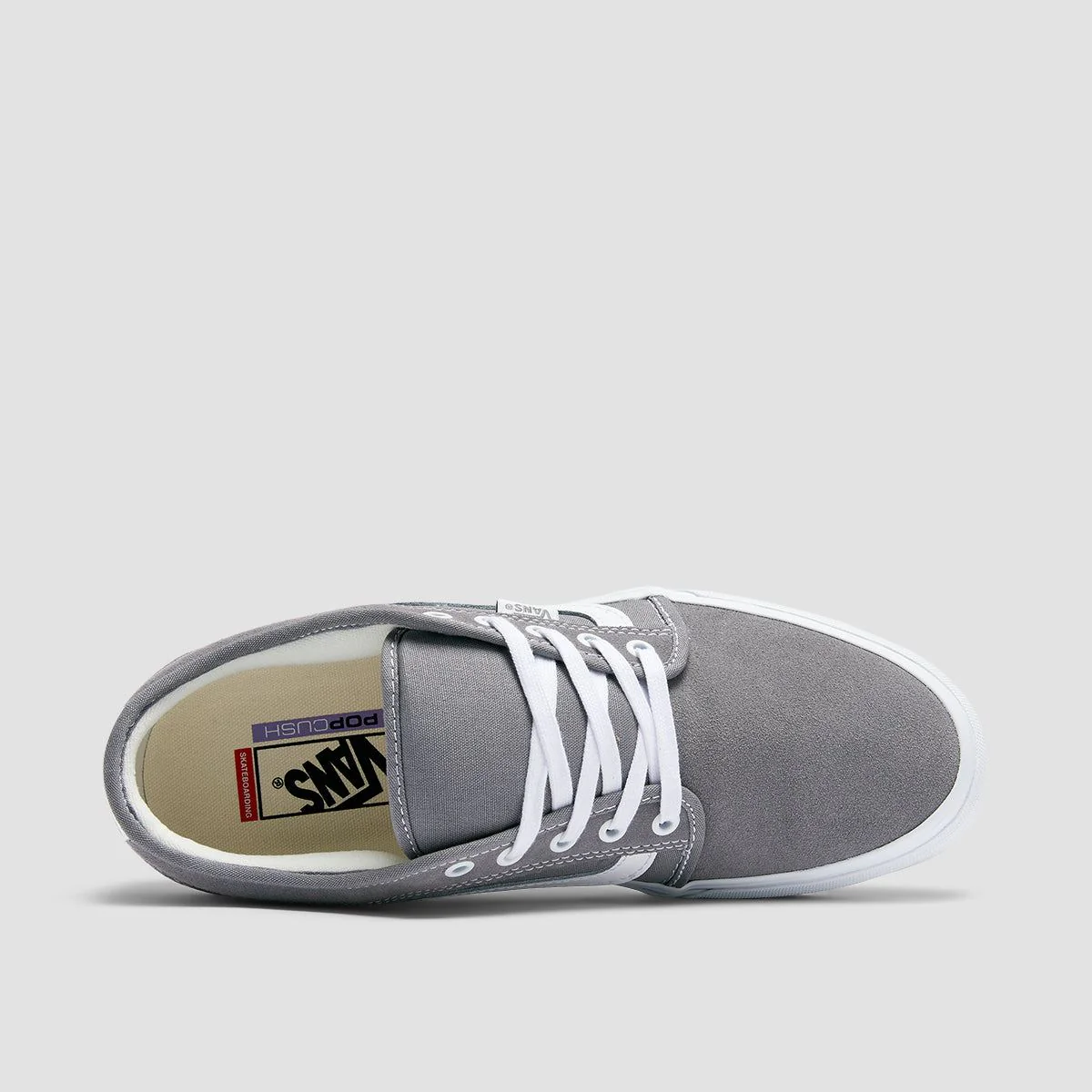 Vans Skate Chukka Low Sidestripe Shoes - Light Grey - Image 4