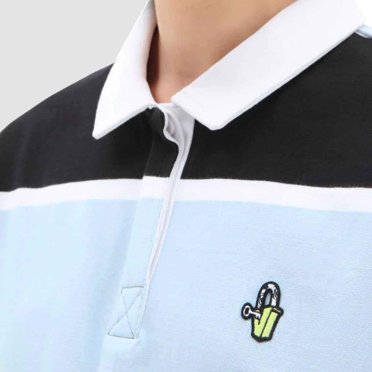 Vans Skate Classics Longsleeve Polo Shirt Black - Womens - Image 2