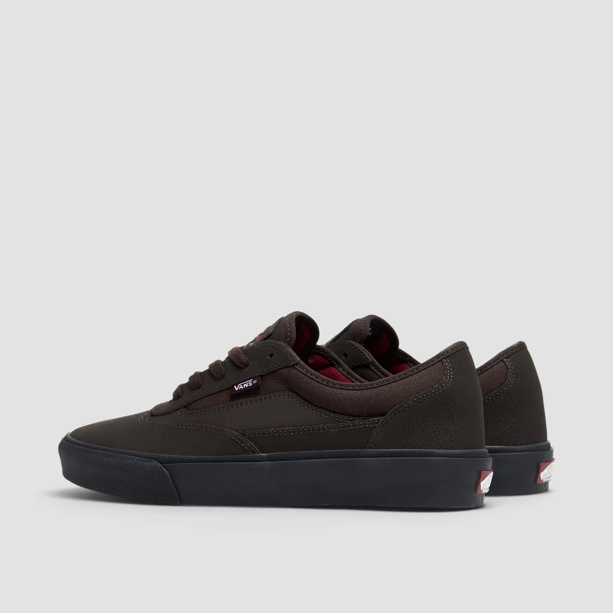 Vans Skate Curren Caples Shoes - Dark Brown - Image 3