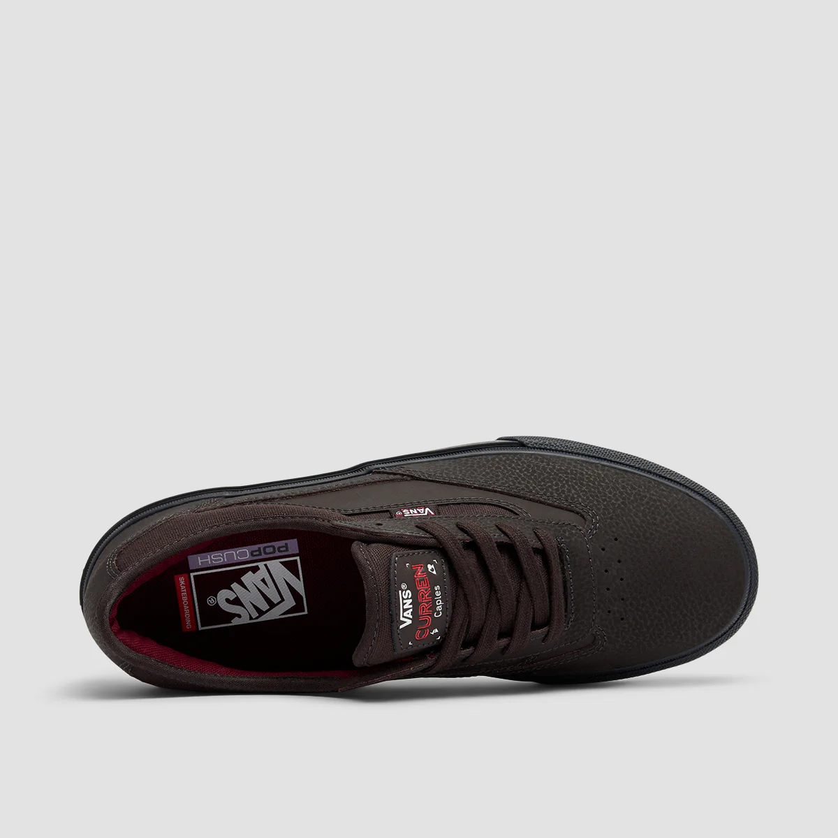 Vans Skate Curren Caples Shoes - Dark Brown - Image 4