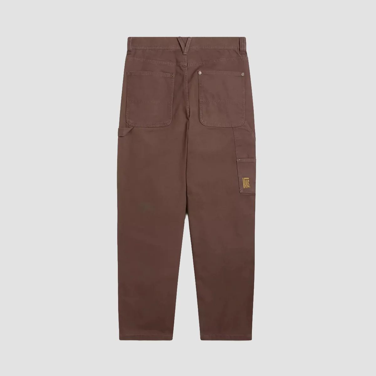 Vans Skate Drill Chore AVE Loose Carpenter Pants Chocolate Brown - Image 2