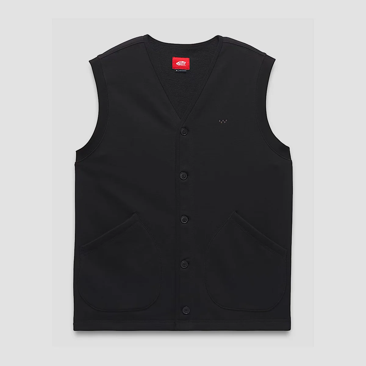 Vans Skate Fleece Vest Jacket Black