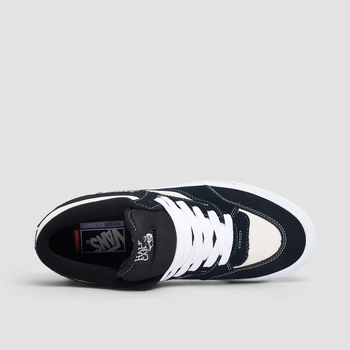 Vans Skate Half Cab 92 Shoes - Black/Marshmallow - Image 4