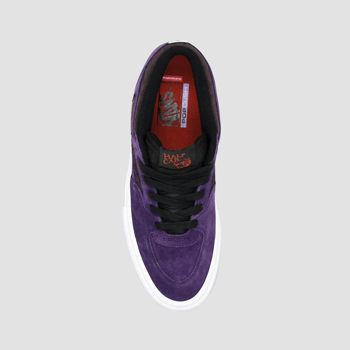 Vans Skate Half Cab Mid Top Shoes - Croc Grape - Image 2