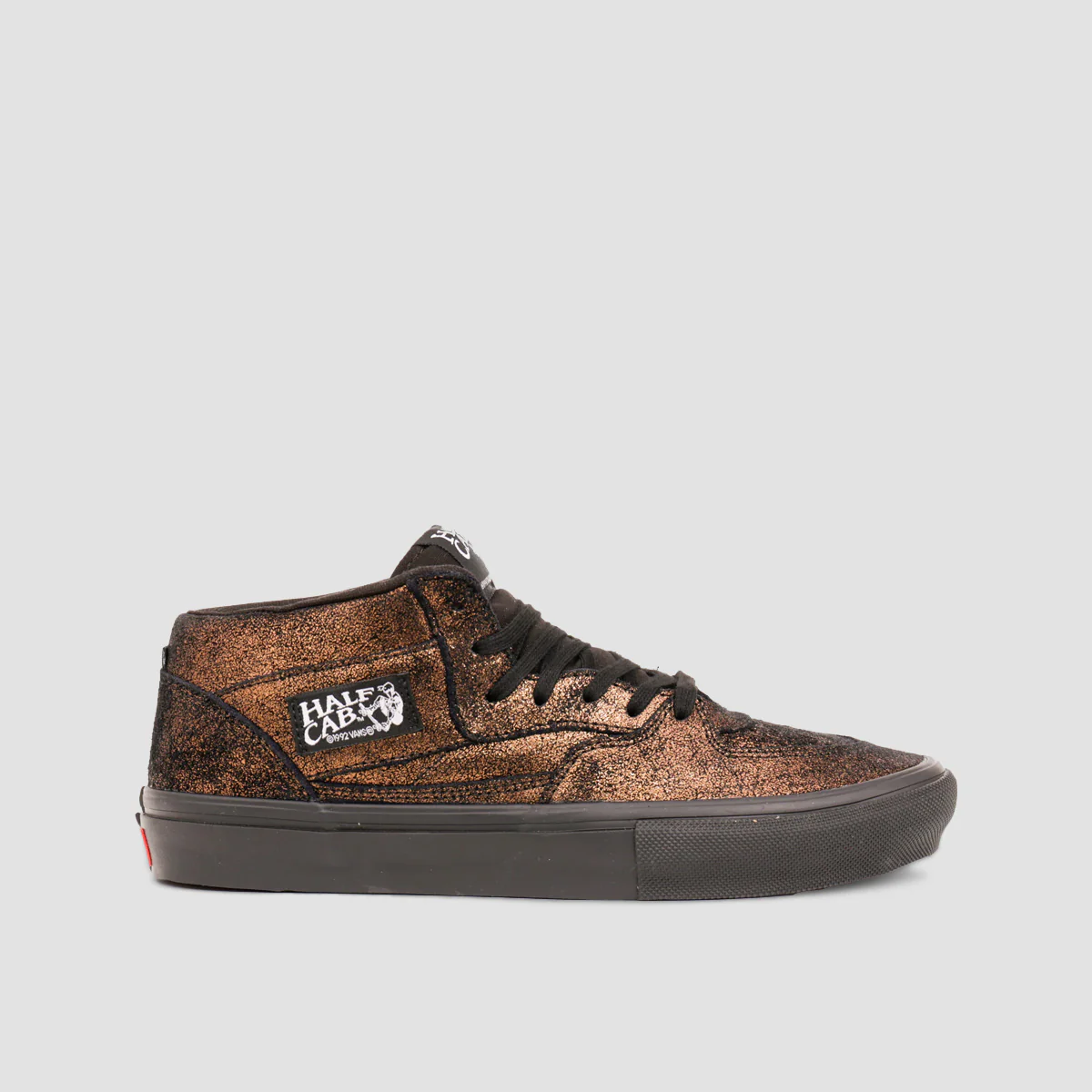 Vans Skate Half Cab Mid Top Shoes - Metallic Bronze - Image 3