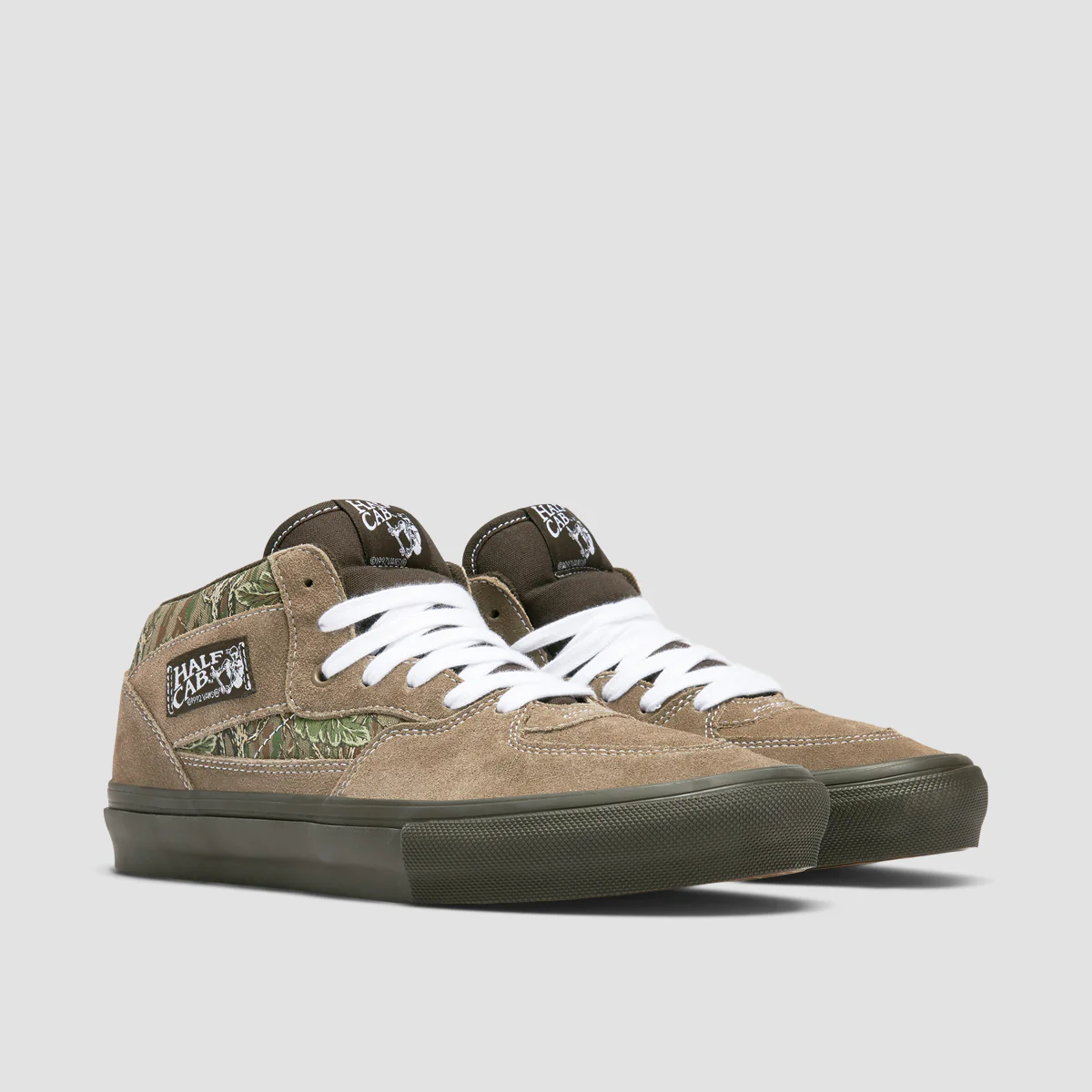 Vans Skate Half Cab Mid Top Shoes - Pedro Delfino Camo - Image 2