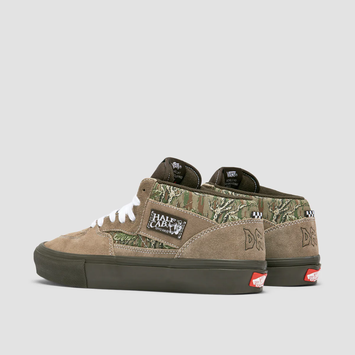 Vans Skate Half Cab Mid Top Shoes - Pedro Delfino Camo - Image 3