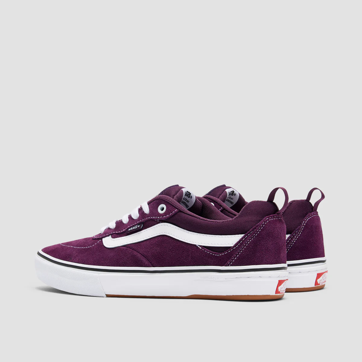 Vans Skate Kyle Walker Shoes - Blackberry Wine/True White - Image 3