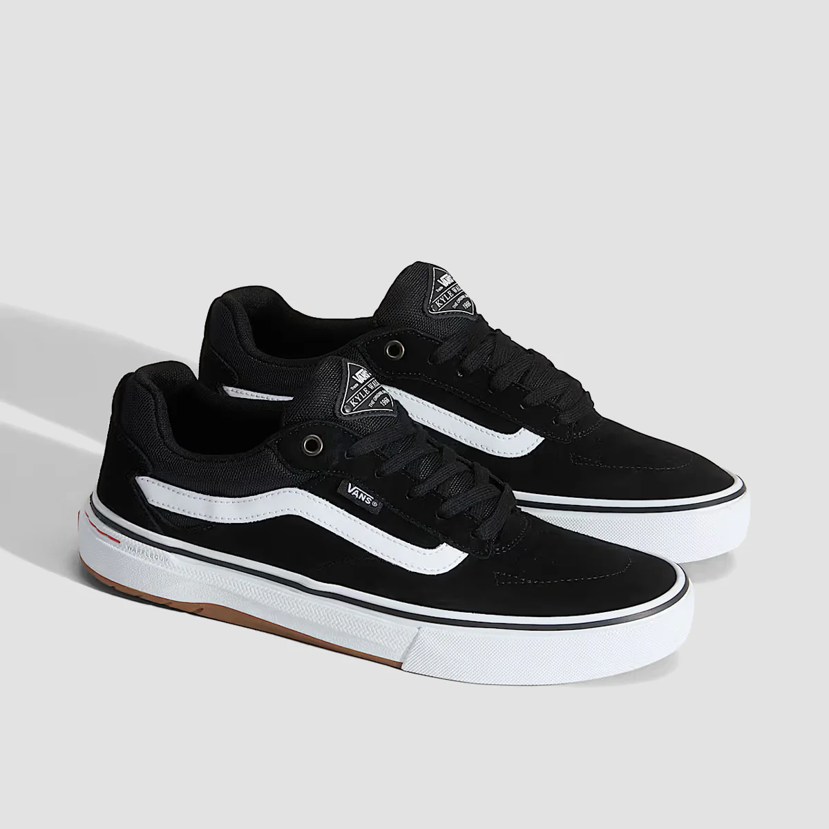 Vans Skate Kyle Walker WaffleCup Shoes - Black/White - Image 2