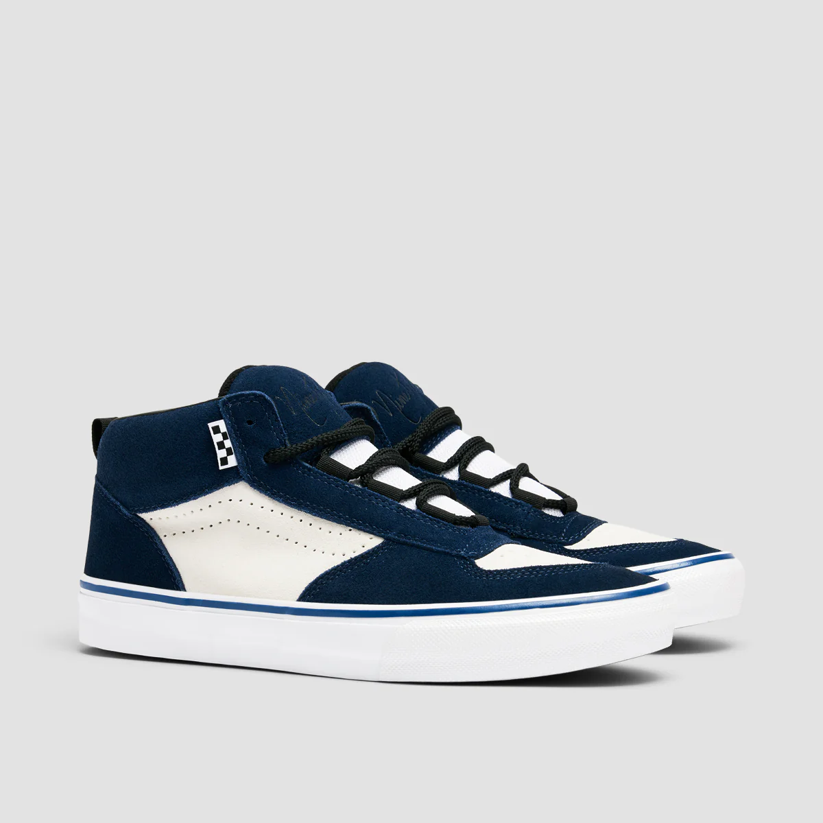 Vans Skate MC 96 VCU Mid Top Shoes - Navy/White - Image 2