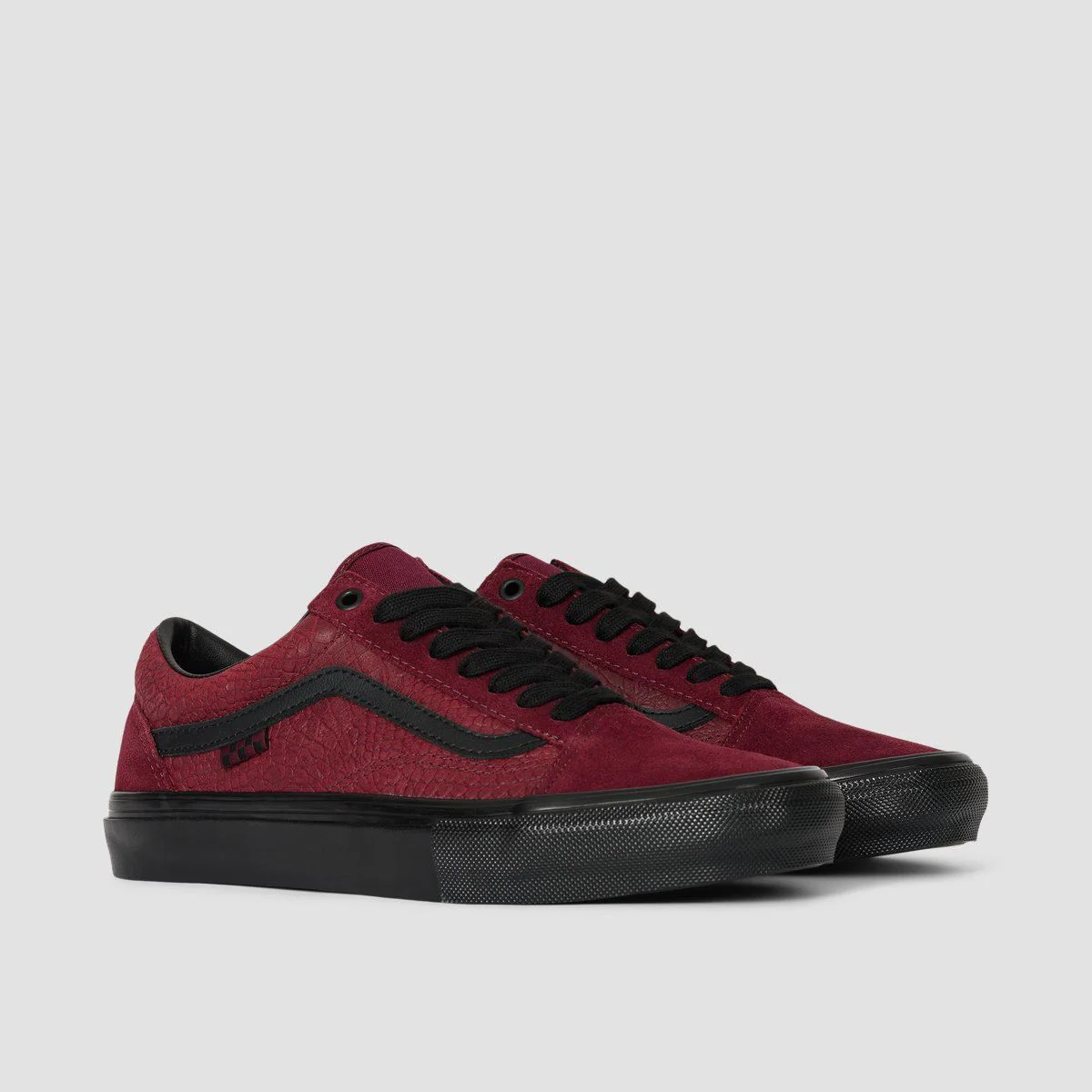 Vans Skate Old Skool Shoes - Breana Geering Port/Black - Image 2
