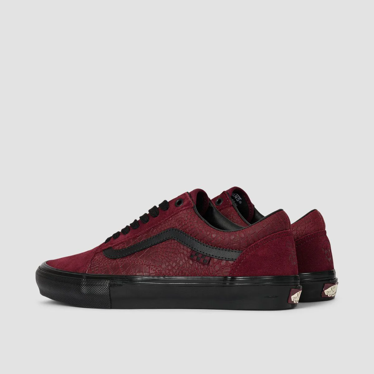 Vans Skate Old Skool Shoes - Breana Geering Port/Black - Image 3