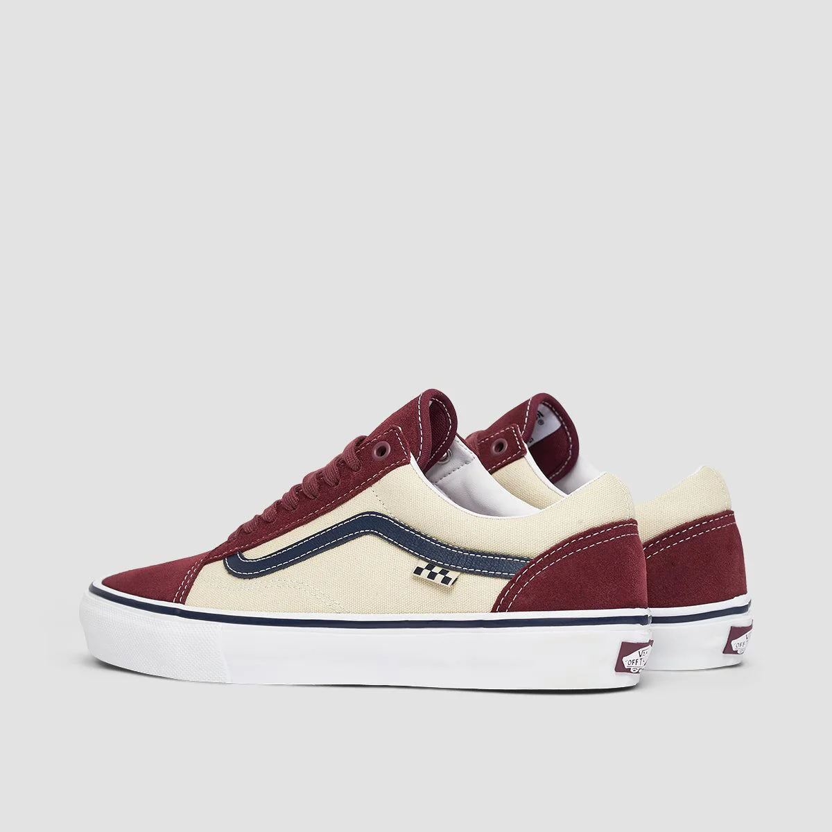 Vans Skate Old Skool Shoes - Mauve Wine - Image 3