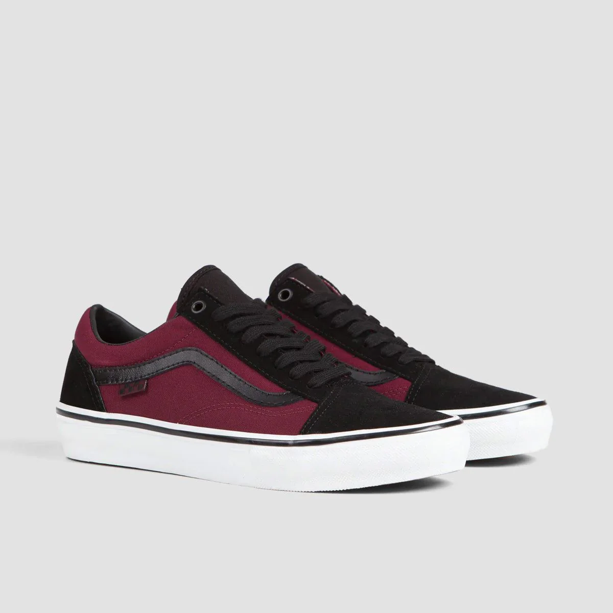 Vans Skate Old Skool Shoes - Port/Black - Image 2