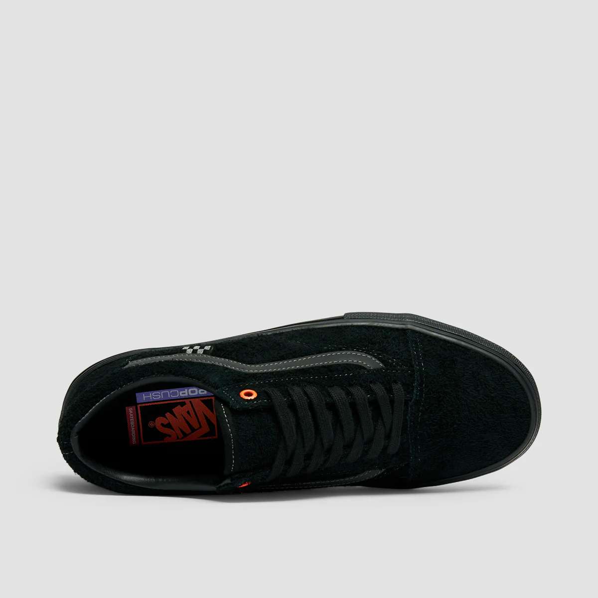 Vans Skate Old Skool Shoes - Black/Orange - Image 4