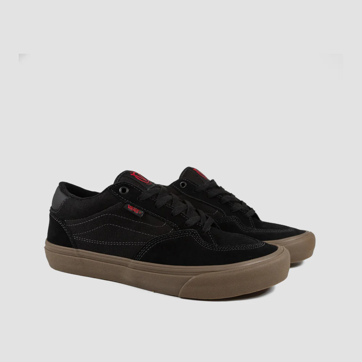 Vans Skate Rowan Shoes - Black/Dark Gum - Image 2