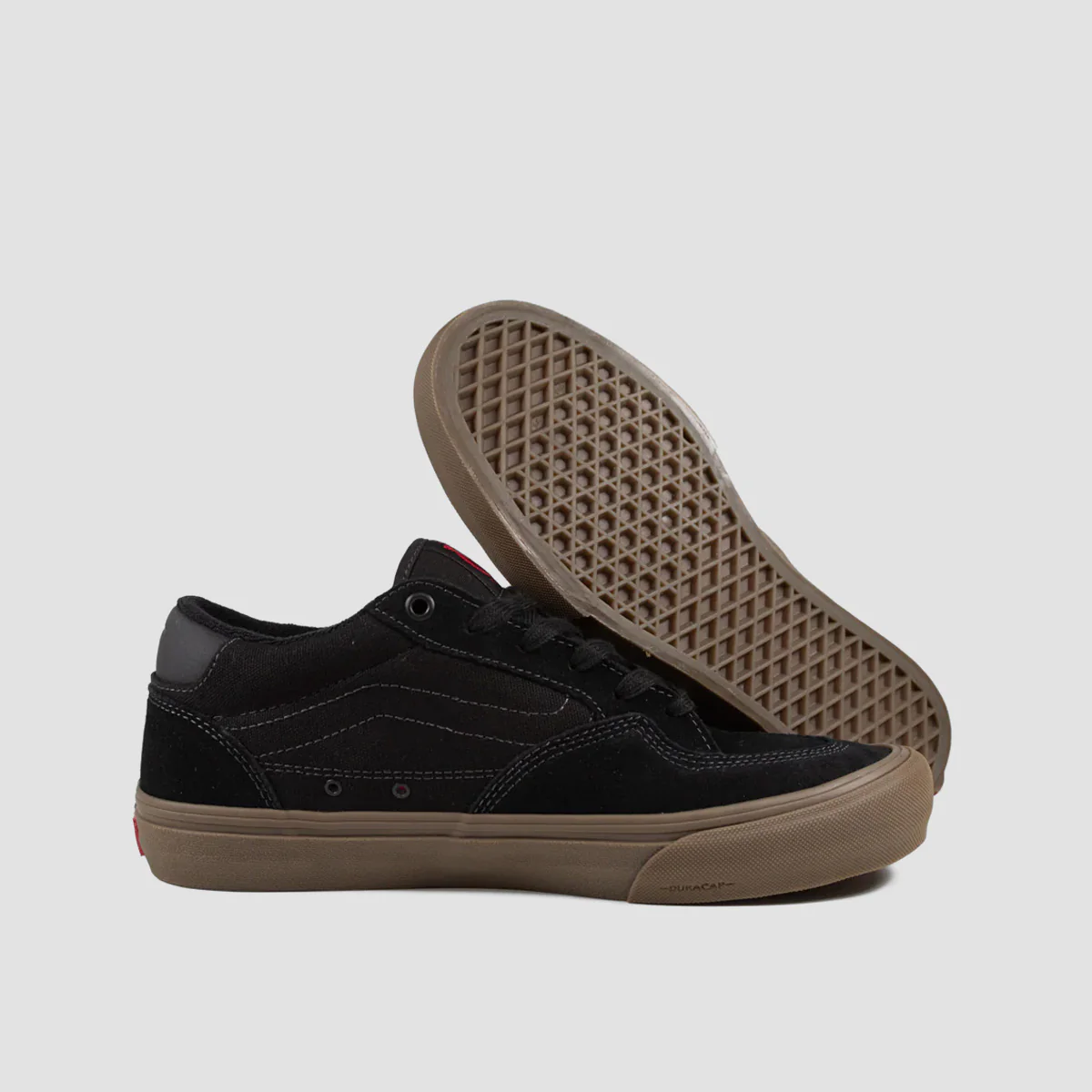 Vans Skate Rowan Shoes - Black/Dark Gum - Image 3