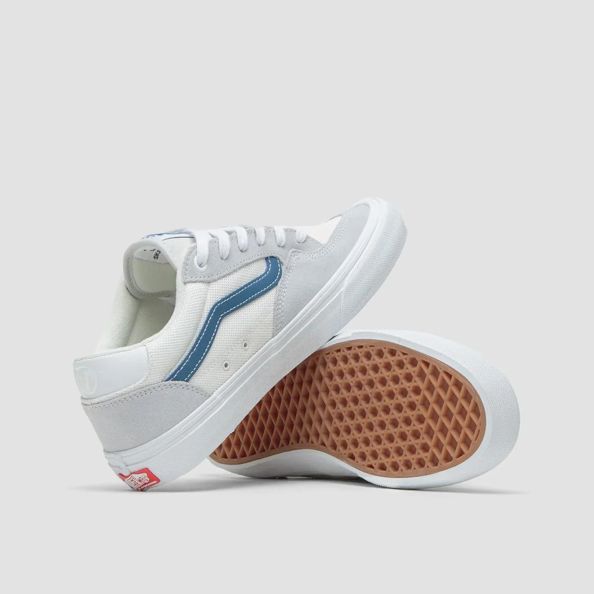 Vans Skate Rowan Shoes - Grey/Navy - Image 3
