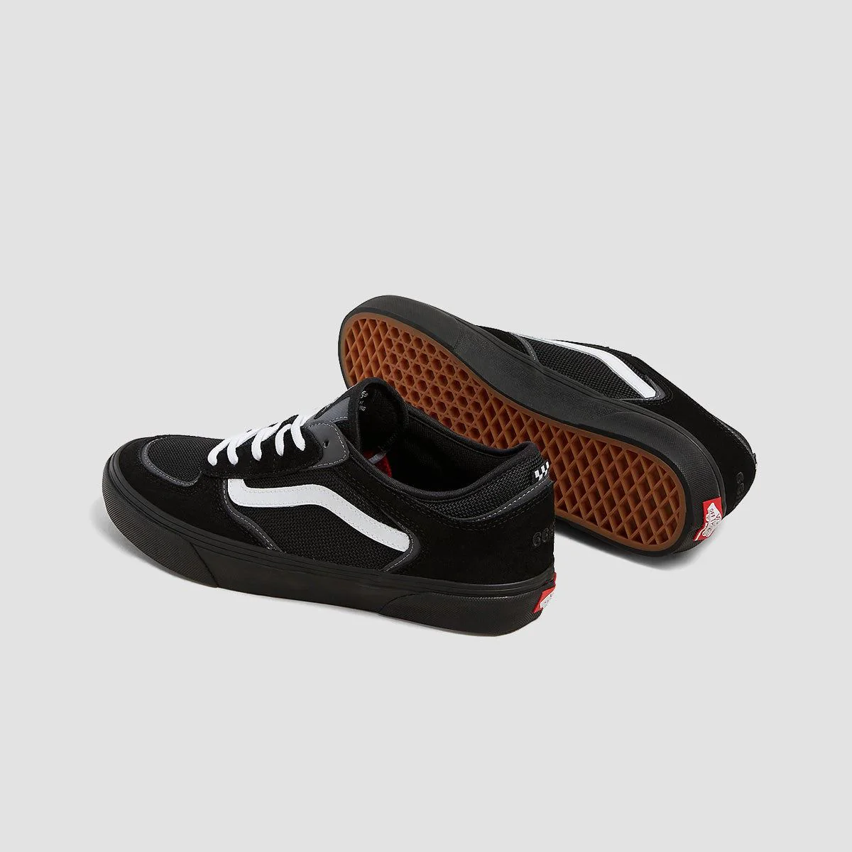 Vans Skate Rowley Shoes - Black/White/Black - Image 2