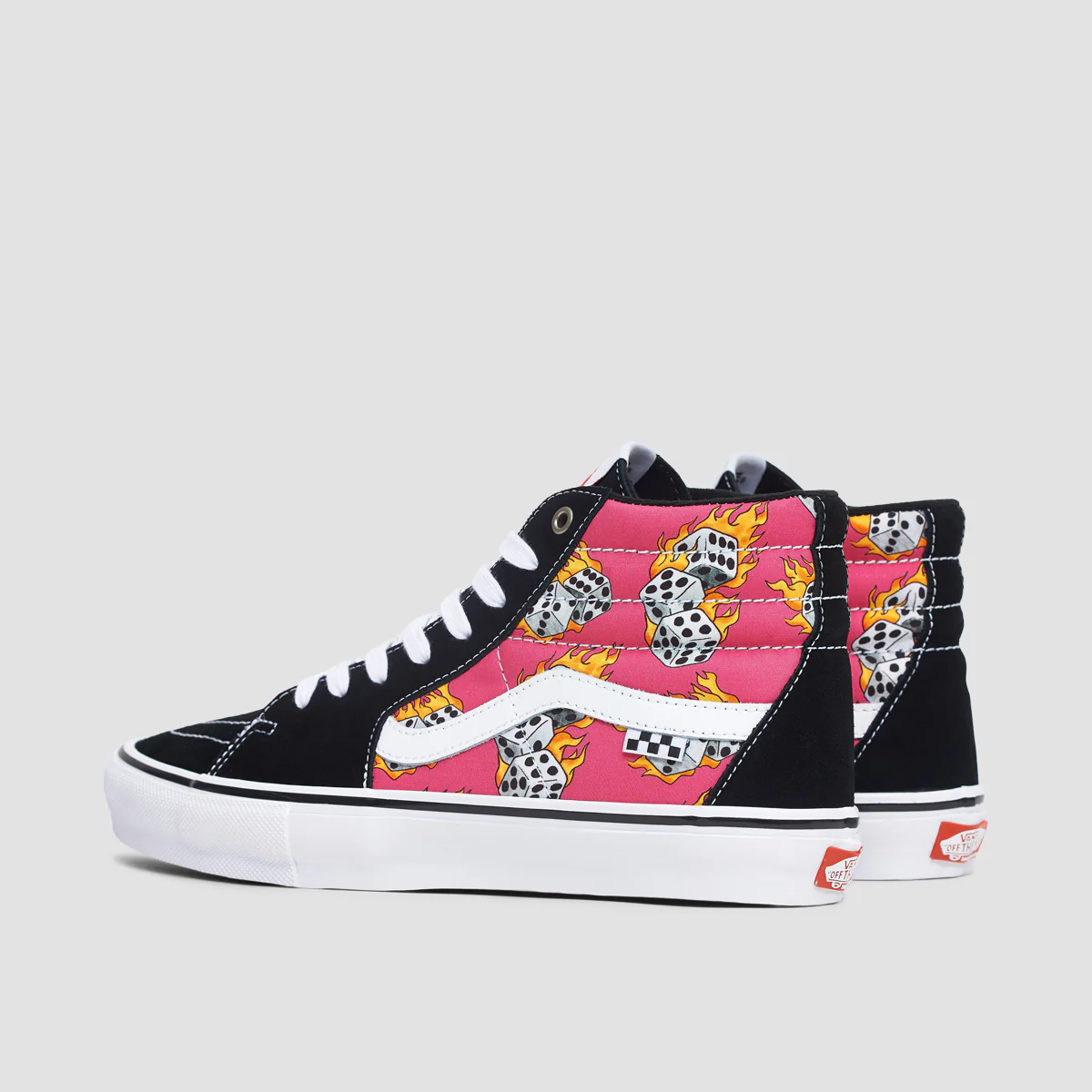 Vans Skate SK8-Hi Shoes - Fuchsia Fedora - Image 3