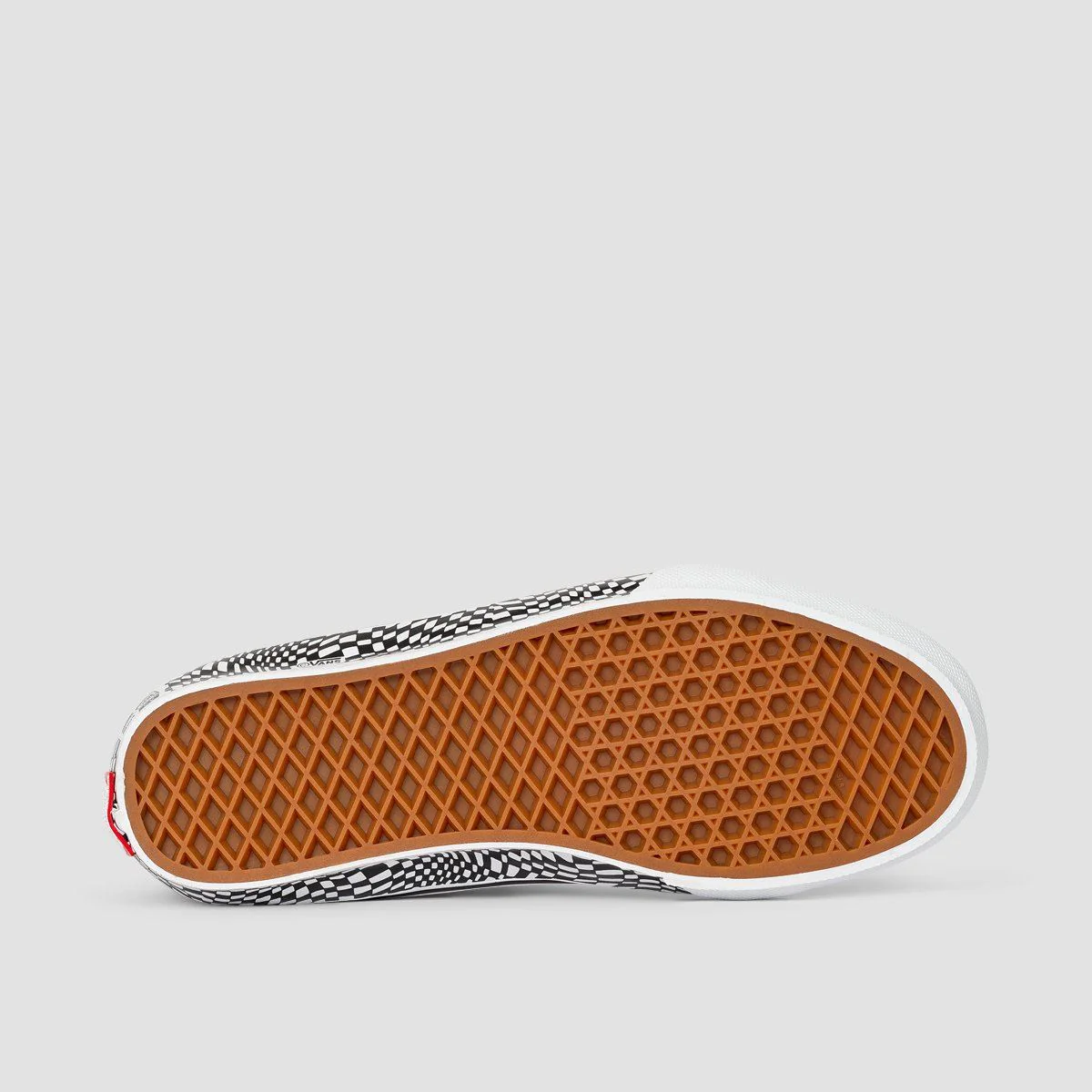 Vans Skate Sk8-Hi Reissue Shoes - Grosso '84 Black/Red Check - Image 5