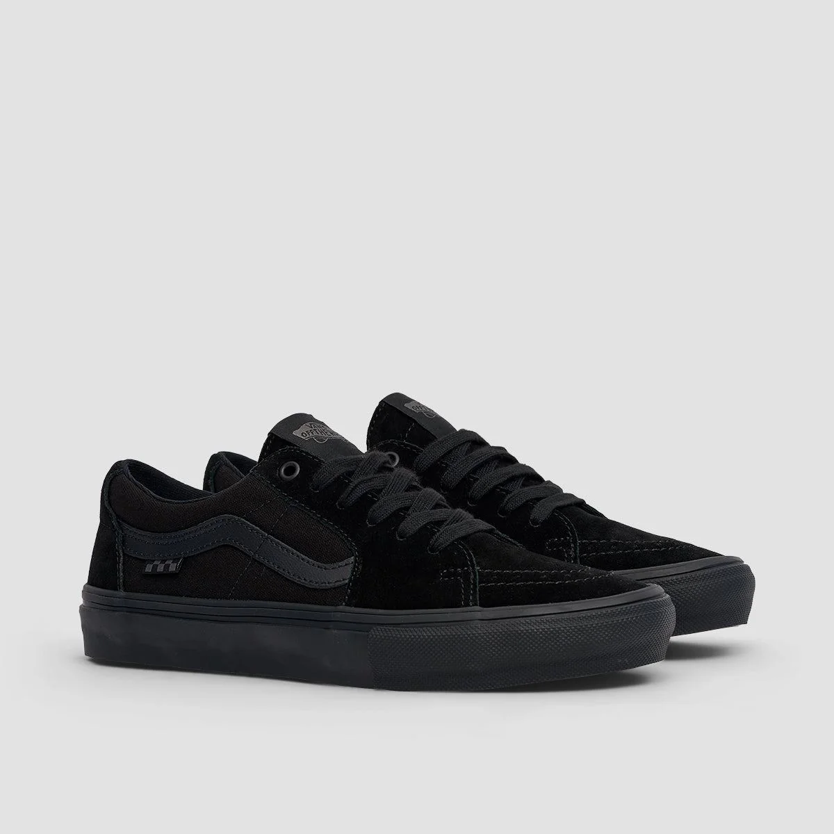 Vans Skate SK8-Low Shoes - Black/Black - Image 2