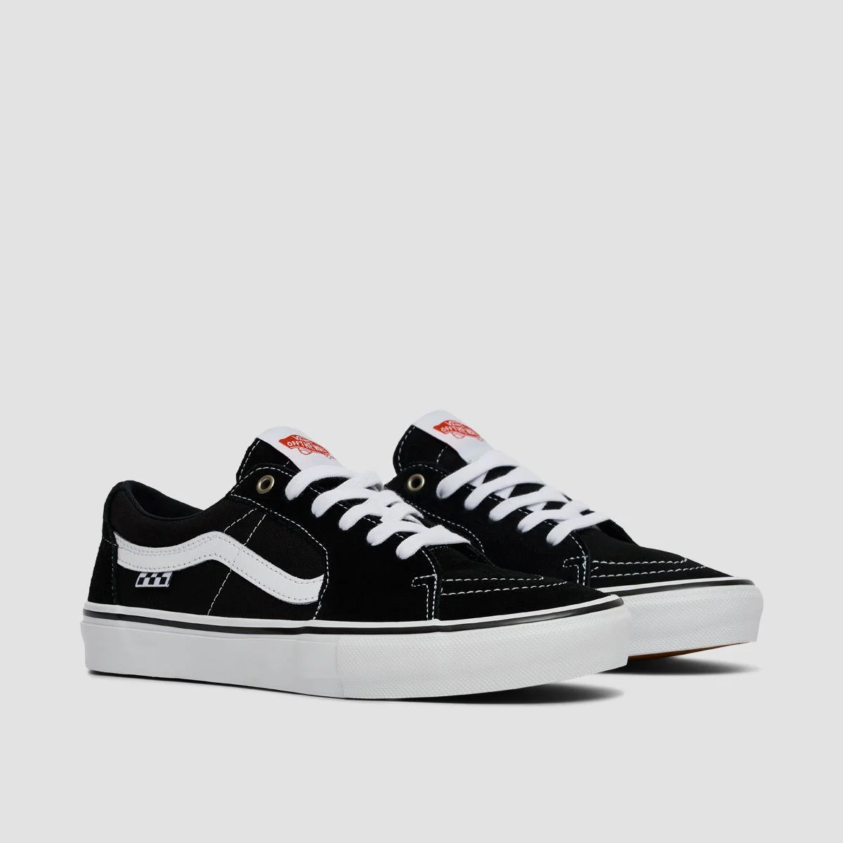 Vans Skate SK8-Low Shoes - Black/White - Image 2