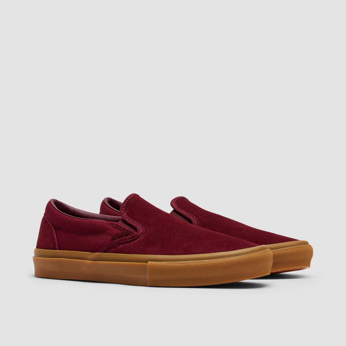 Vans Skate Slip-On Shoes - Port/Gum - Image 2