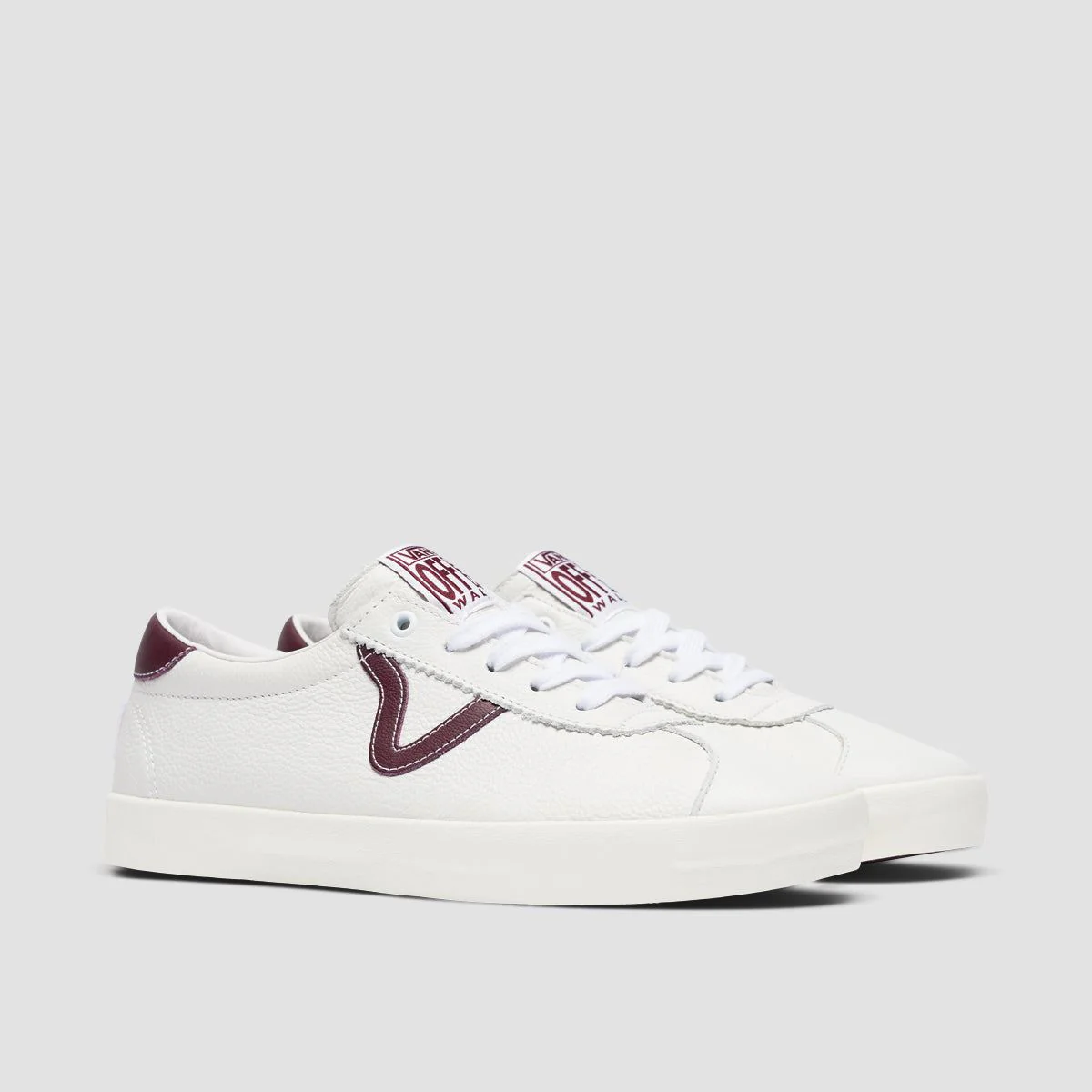 Vans Skate Sport Shoes - Benny Urban Marshmallow/Burgundy - Image 2