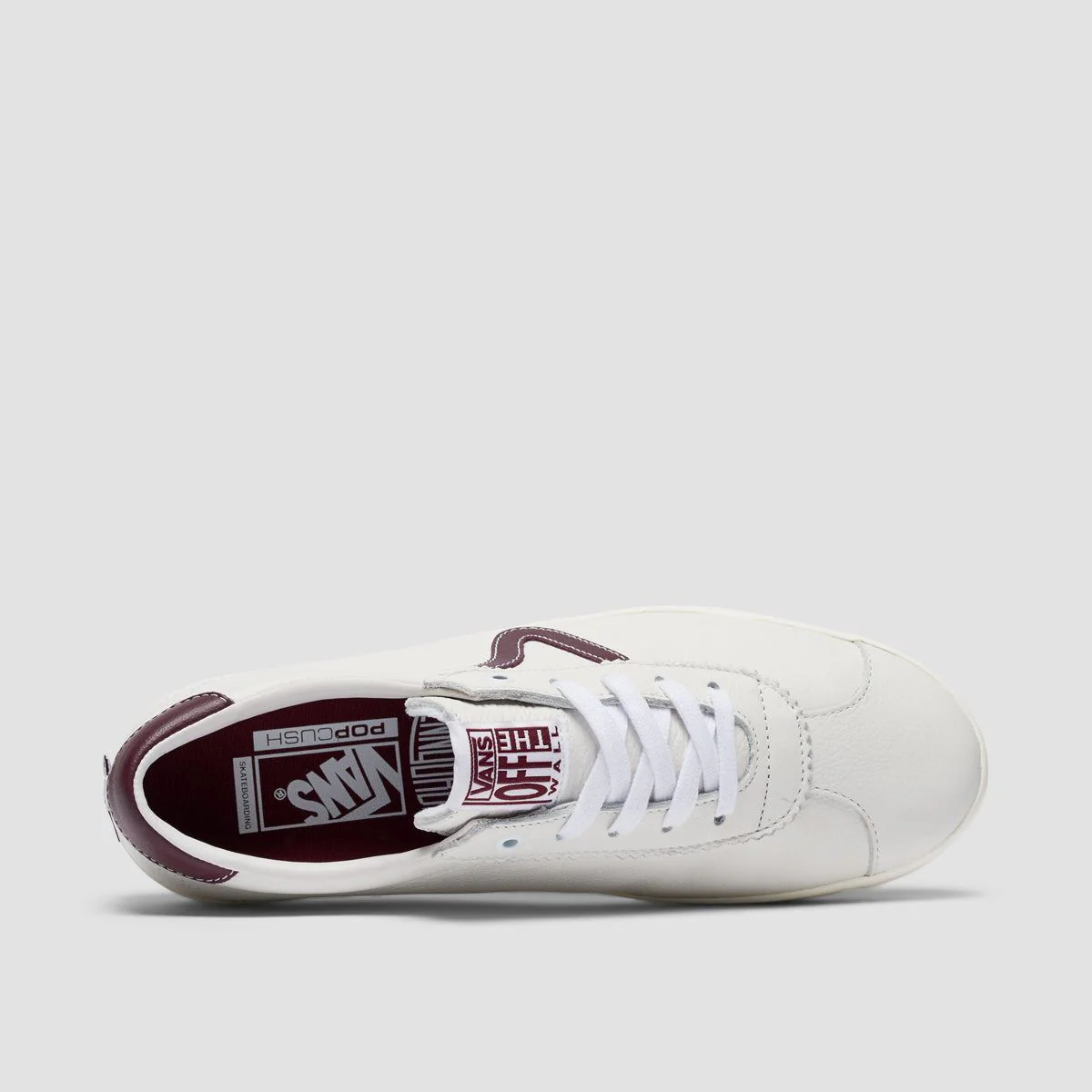 Vans Skate Sport Shoes - Benny Urban Marshmallow/Burgundy - Image 4