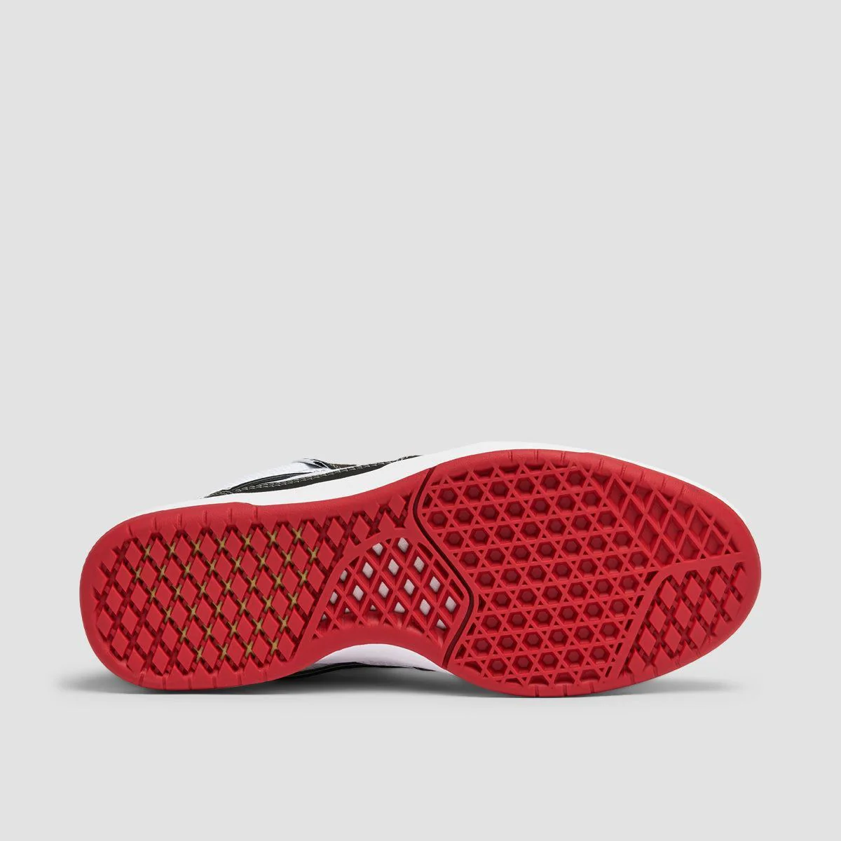 Vans Skate Zahba Mid Top Shoes Black/White/Red - Image 5