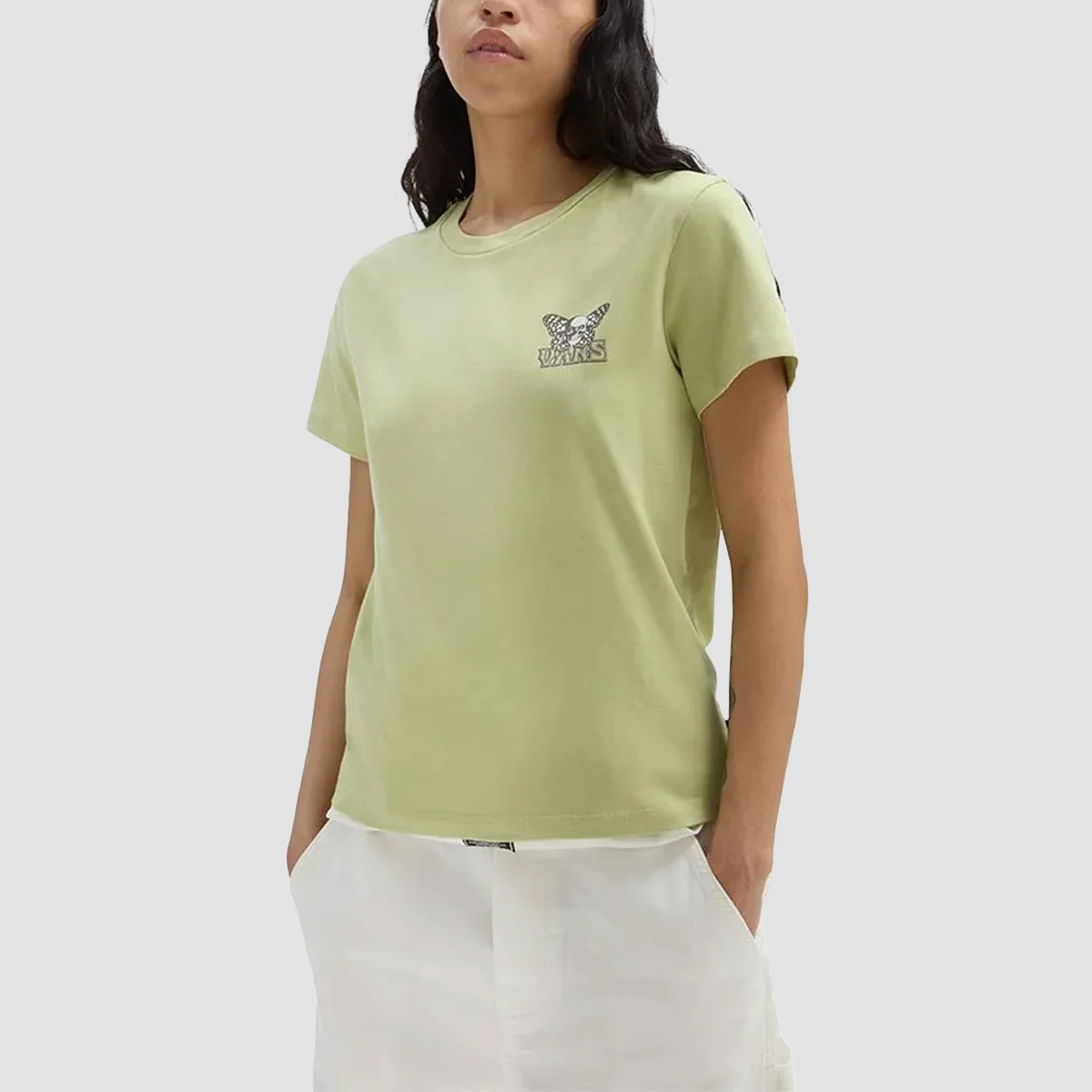 Vans Skullfly Crew T-Shirt Music Academy Winter Pear - Womens - Image 2