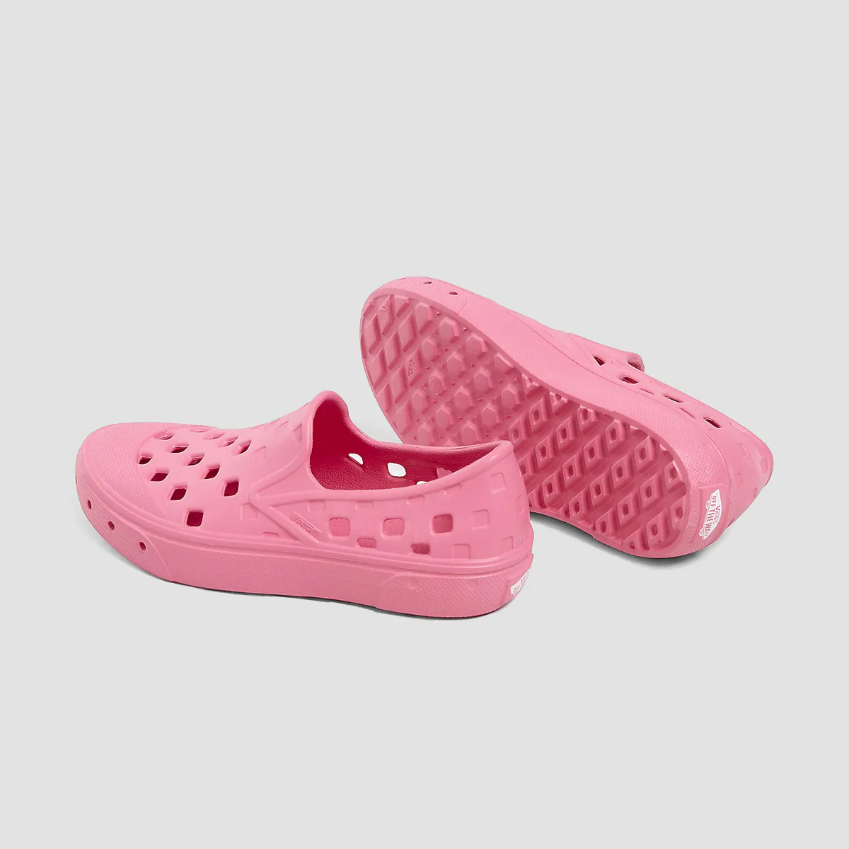 Vans Slip-On TRK Shoes - Summer Brights Honeysuckle - Kids - Image 2