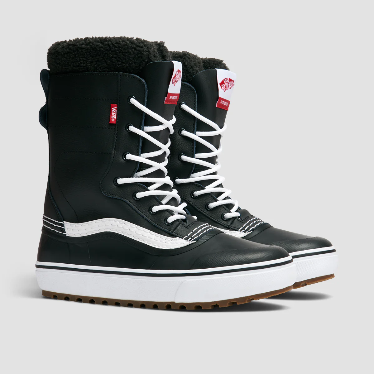 Vans Standard Snow MTE Boots - Black/White - Image 2