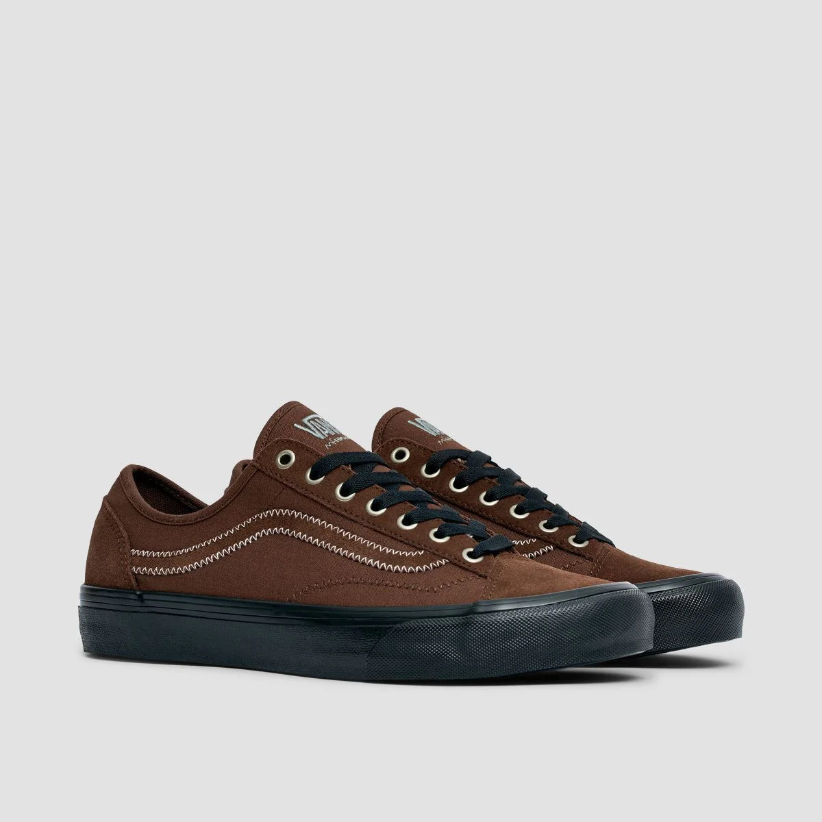 Vans Style 36 Decon VR3 SF Shoes - Michael February Dark Brown/Black - Image 2