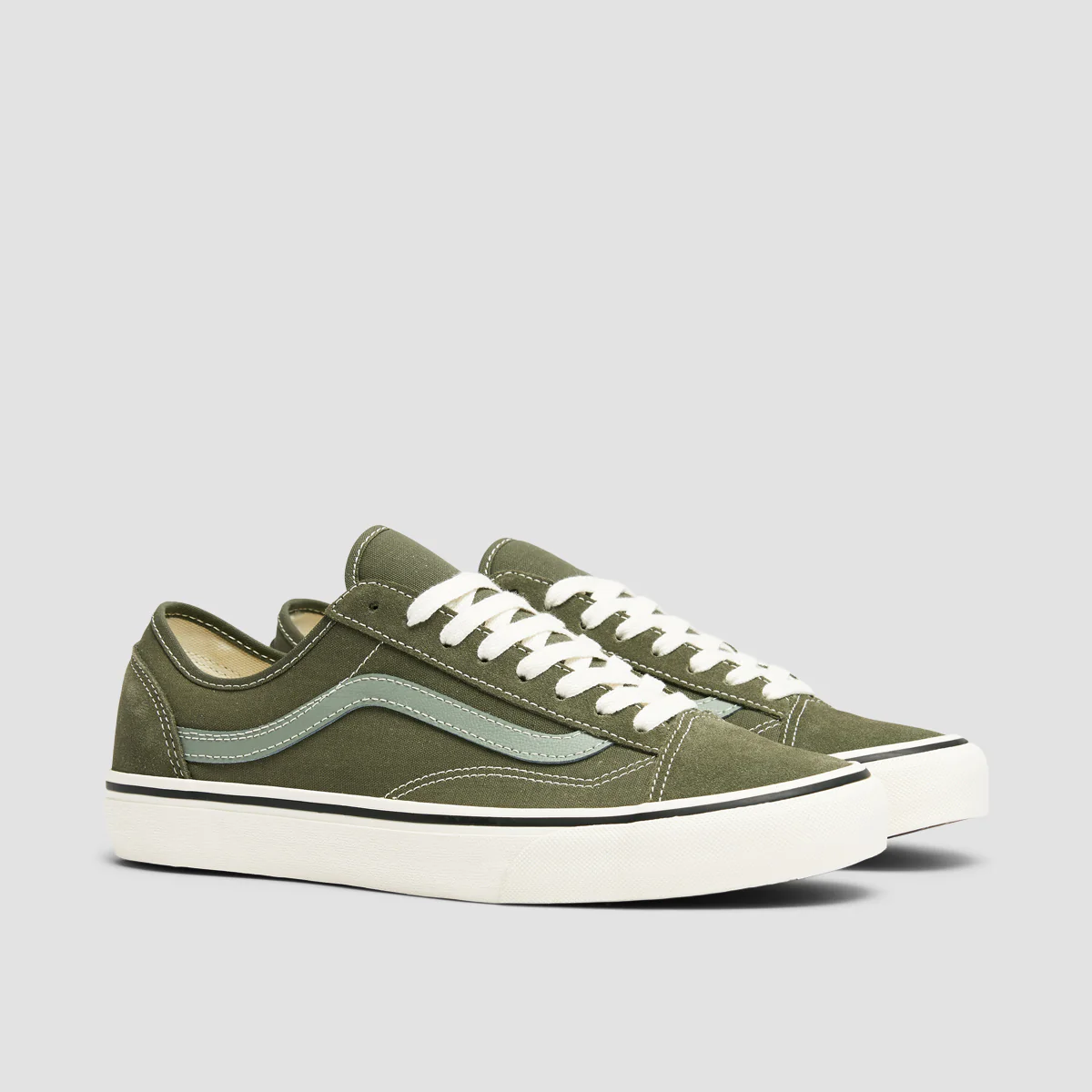 Vans Style 36 Decon VR3 SF Shoes - Salt Wash Dark Olive - Image 2