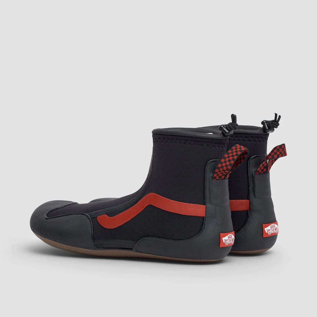 Vans Surf Boots 2 Mid Nathan Florence Black/Red - Image 3