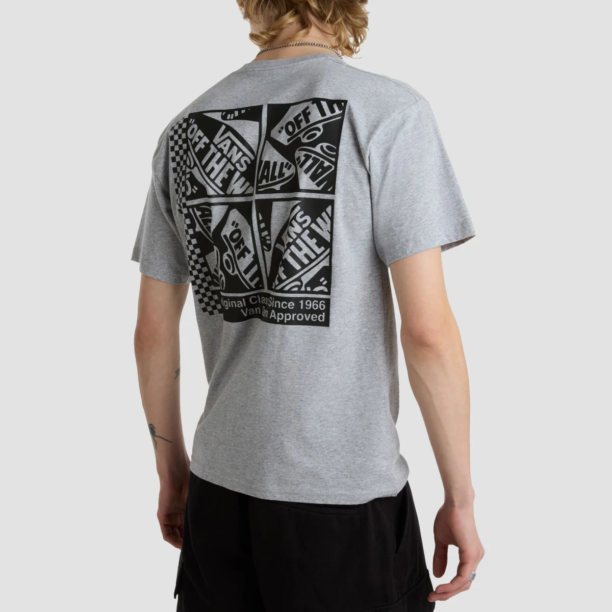 Vans Tech Box T-Shirt Athletic Heather - Image 3
