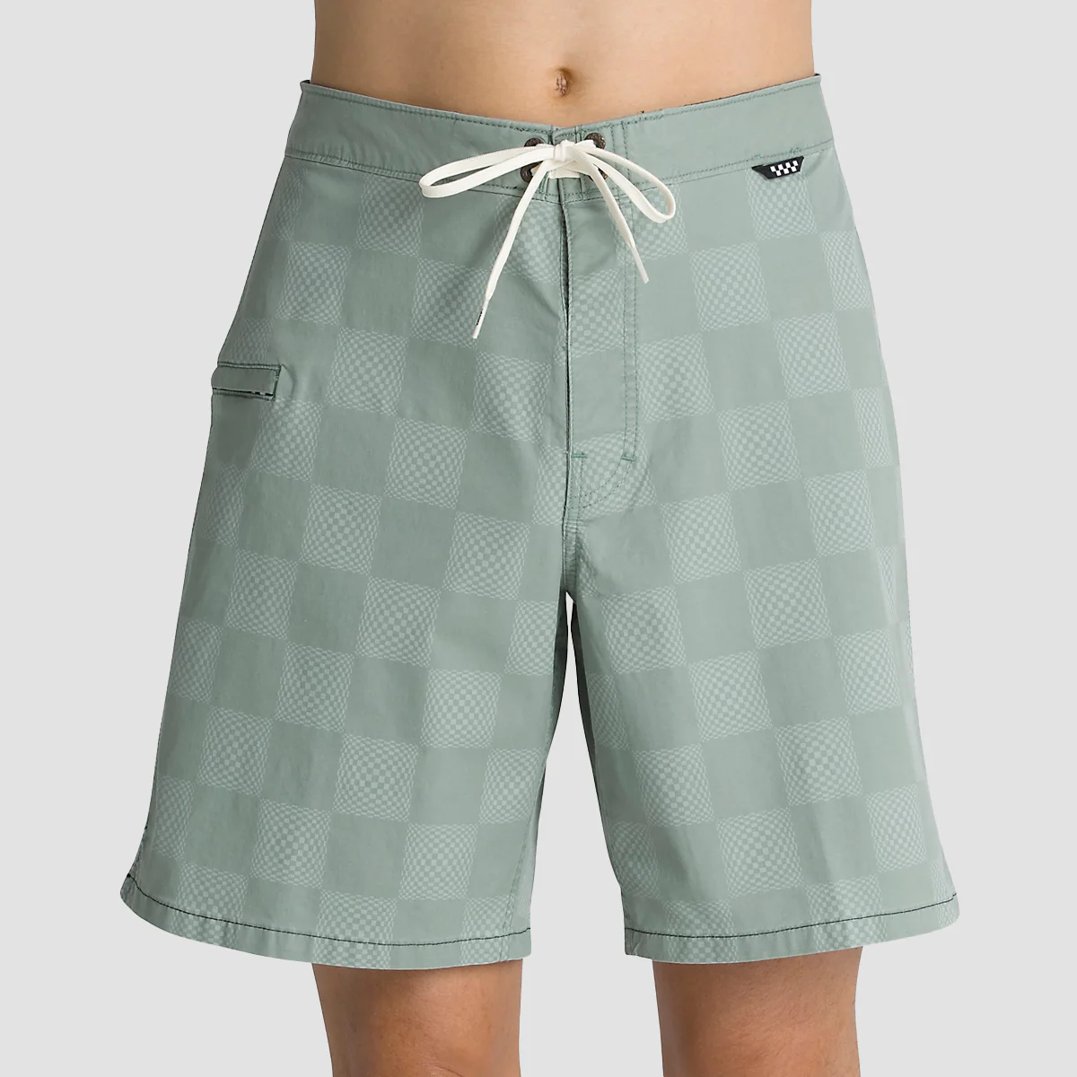 Vans The Daily Vintage Check Boardshorts Chinois Green