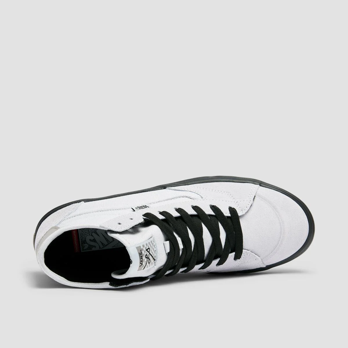 Vans The Lizzie High Top Shoes - Grey/Black - Image 4