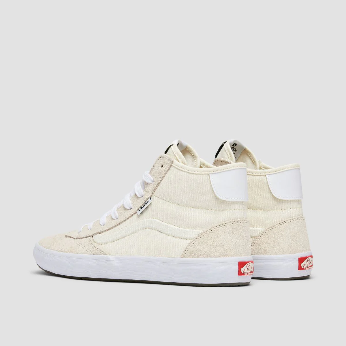 Vans The Lizzie High Top Shoes - Vintage White - Image 3