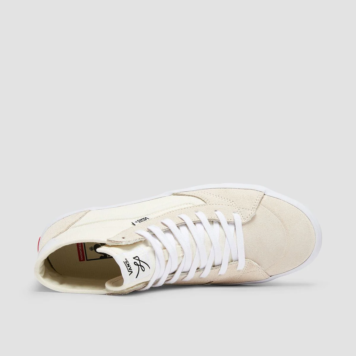 Vans The Lizzie High Top Shoes - Vintage White - Image 4