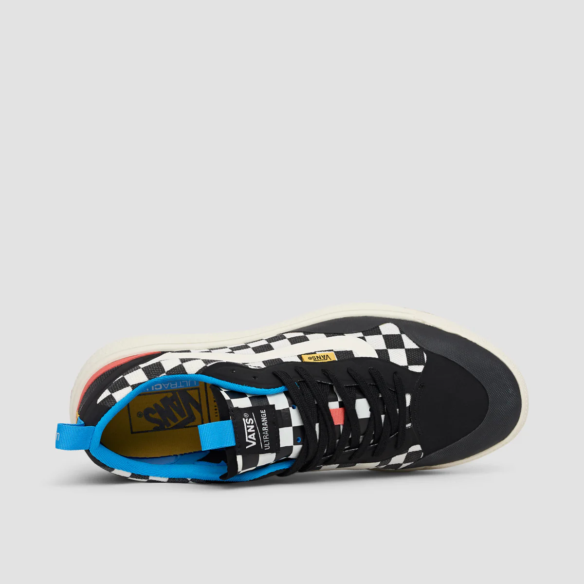 Vans UltraRange EXO Shoes - Town & Country Checkerboard/Marshmallow - Image 4