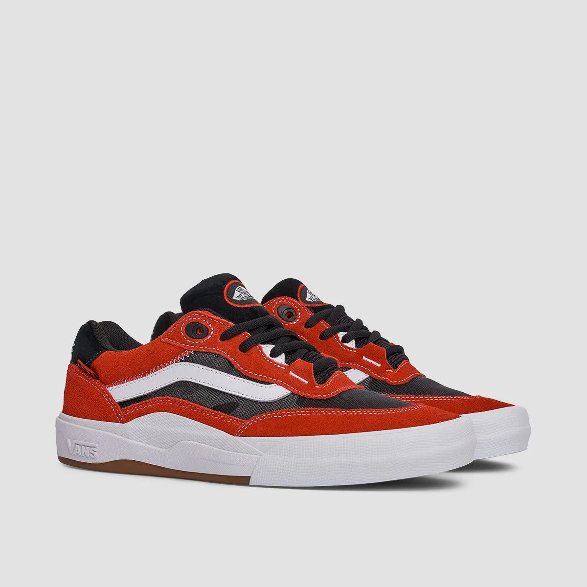 Vans Wayvee Shoes - Athletic Black/Red - Image 2